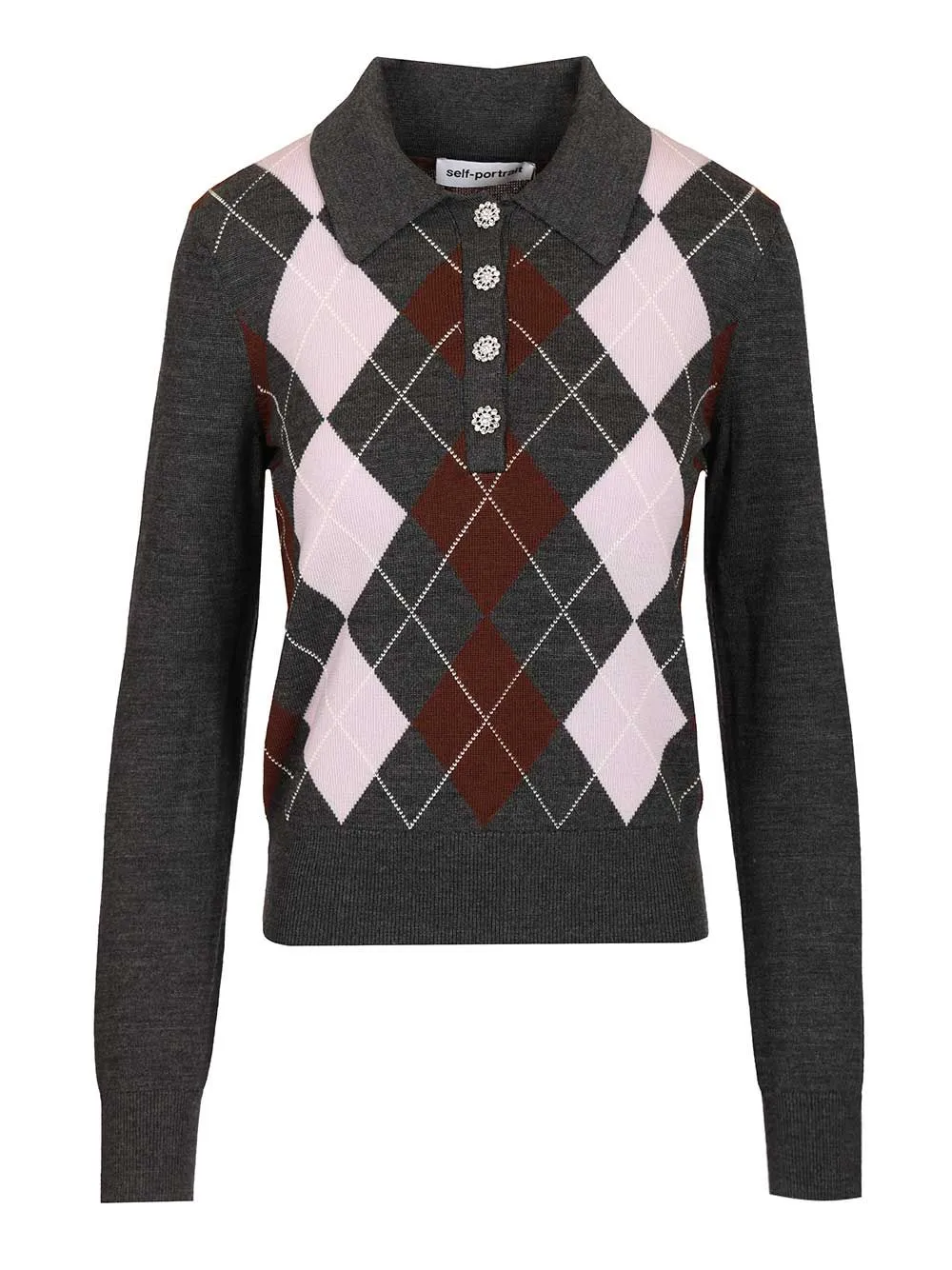 Polo Sweater Knitwear Grey sold by Wanan Luxury