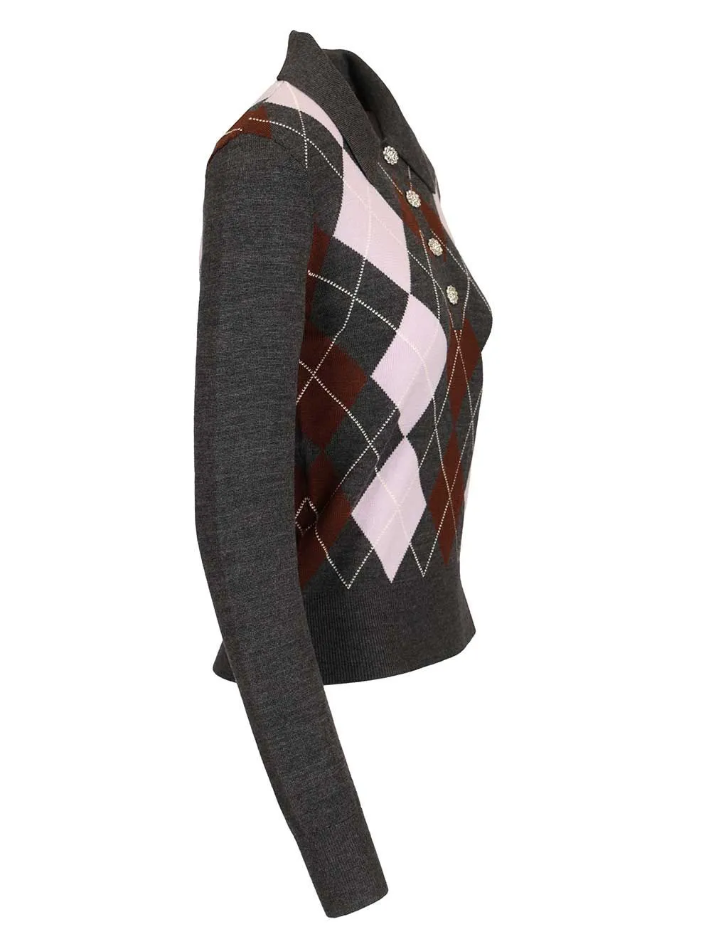 Polo Sweater Knitwear Grey sold by Wanan Luxury product image thumbnail 3