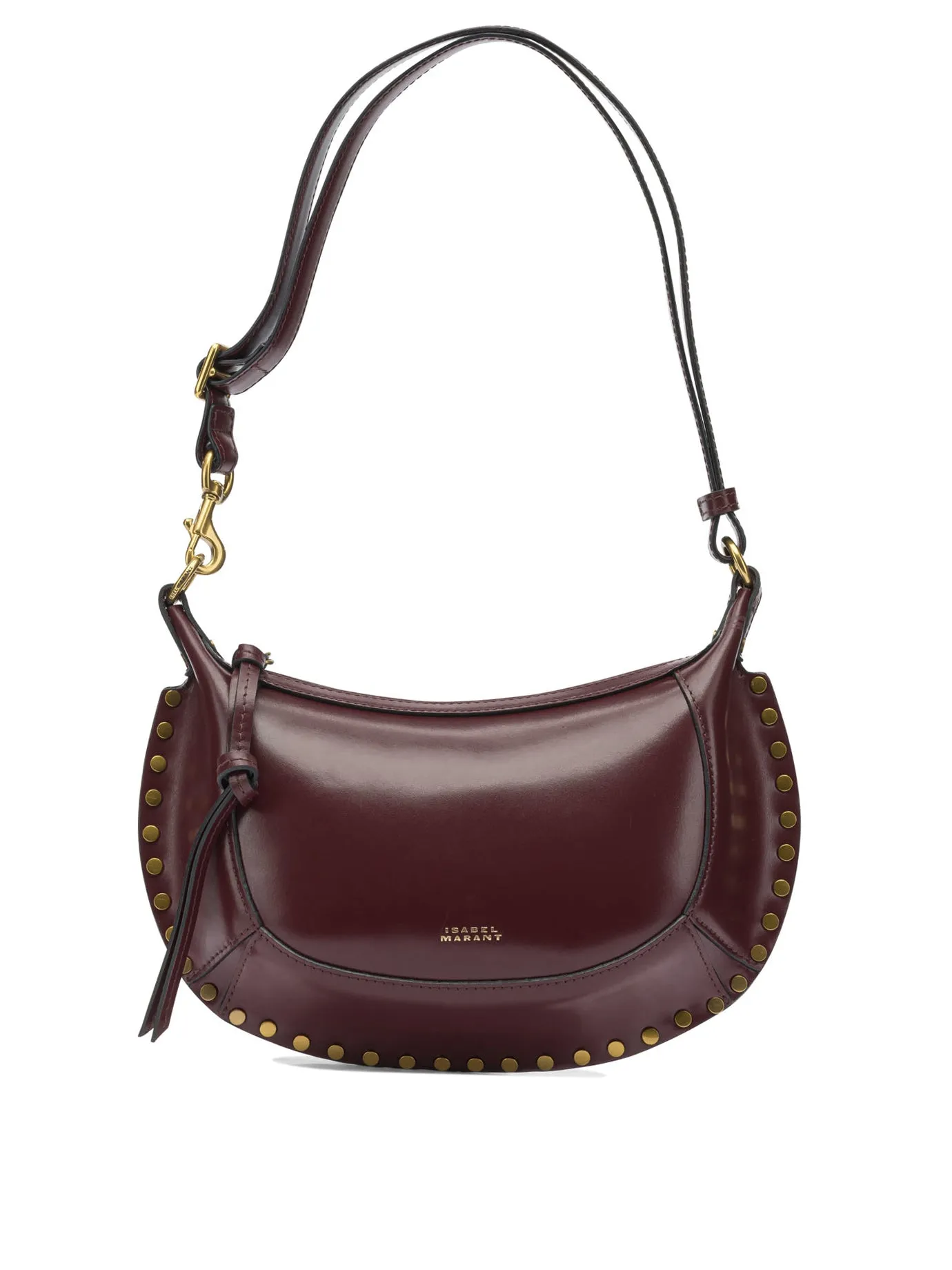 Oskan Moon Shoulder Bags Bordeaux sold by Wanan Luxury