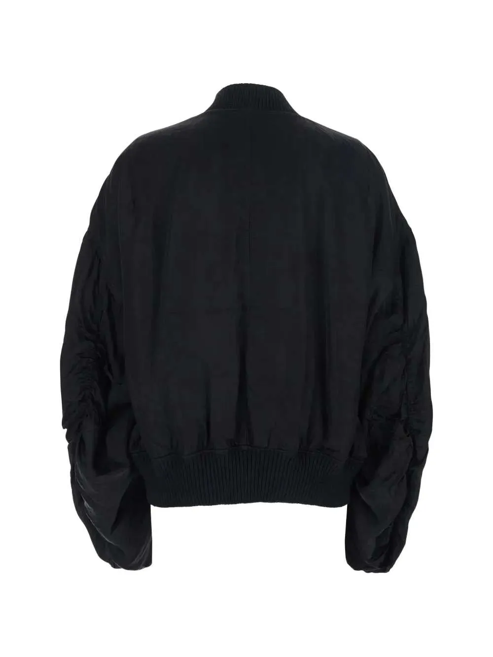 Ruffled Bomber Jacket sold by Wanan Luxury product image thumbnail 2