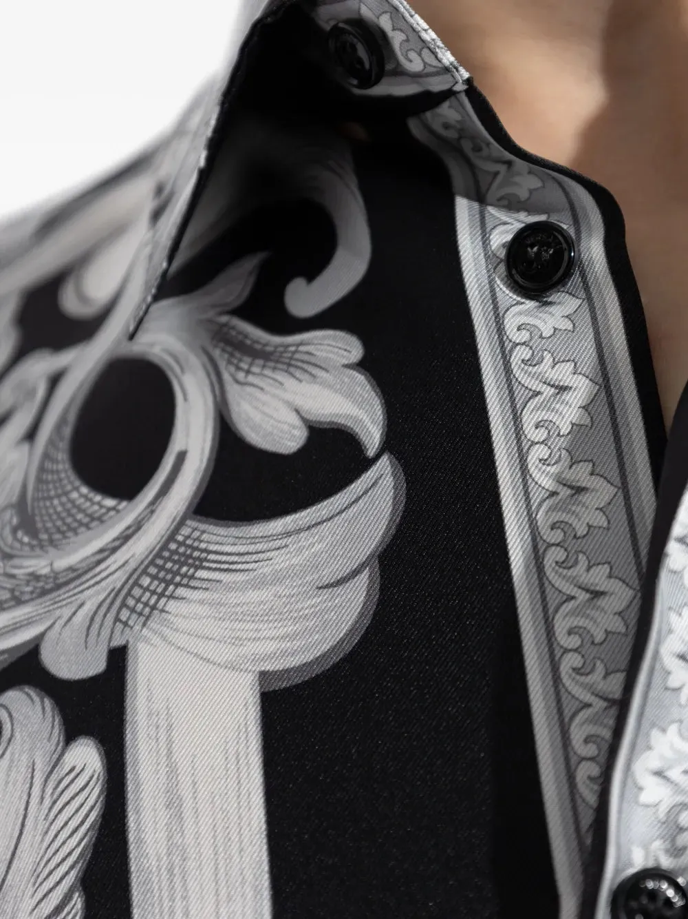 Silk Shirt With Baroque Print sold by Wanan Luxury product image thumbnail 5