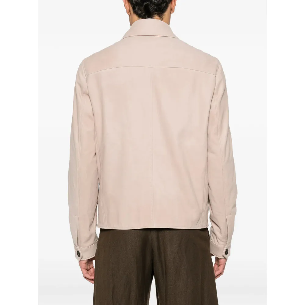 Leather Outerwears Neutral sold by Wanan Luxury product image thumbnail 5