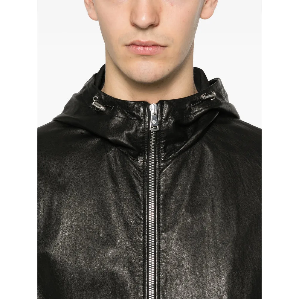 Leather Outerwears Black sold by Wanan Luxury product image thumbnail 2