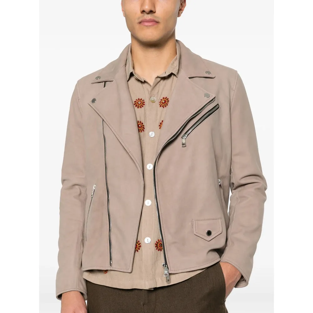 Leather Outerwears Neutral sold by Wanan Luxury product image thumbnail 3