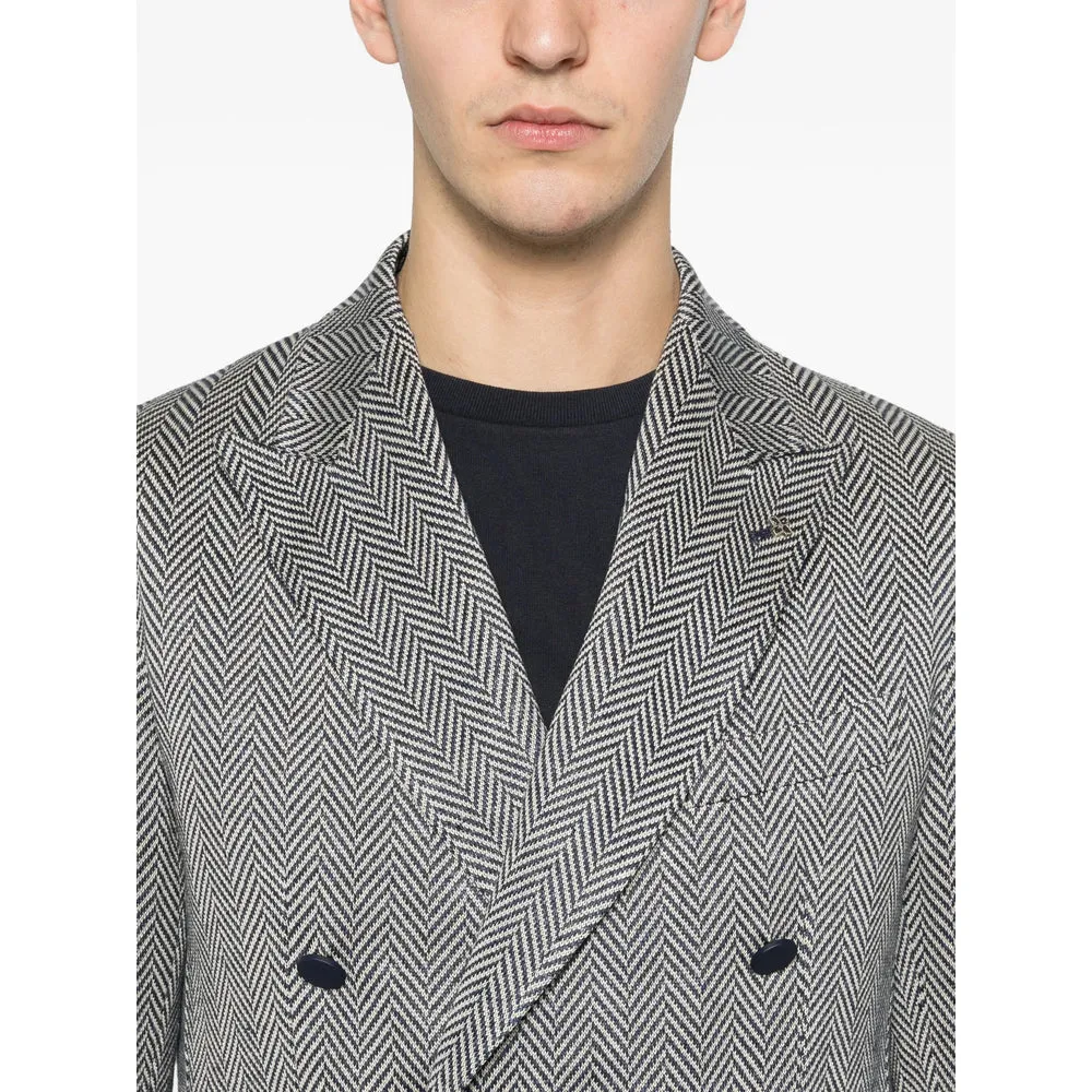 Jackets Blue, Gray sold by Wanan Luxury product image thumbnail 4