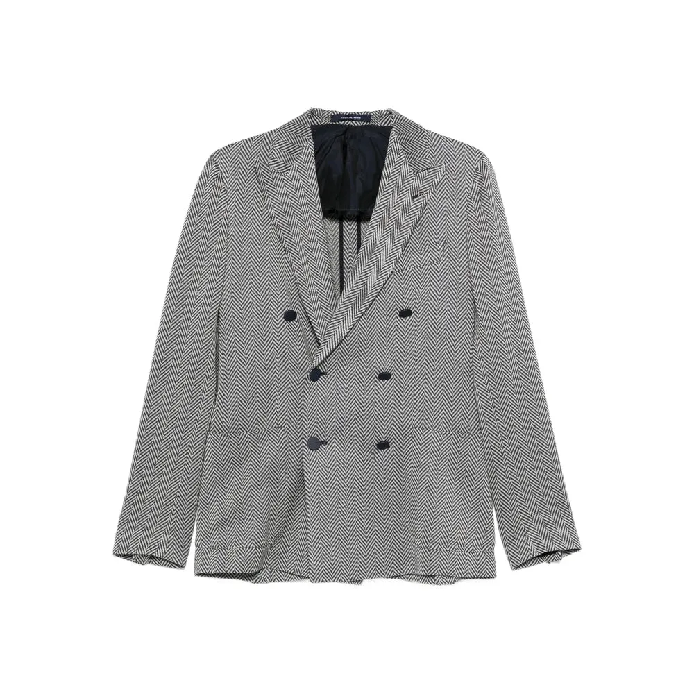 Jackets Blue, Gray sold by Wanan Luxury