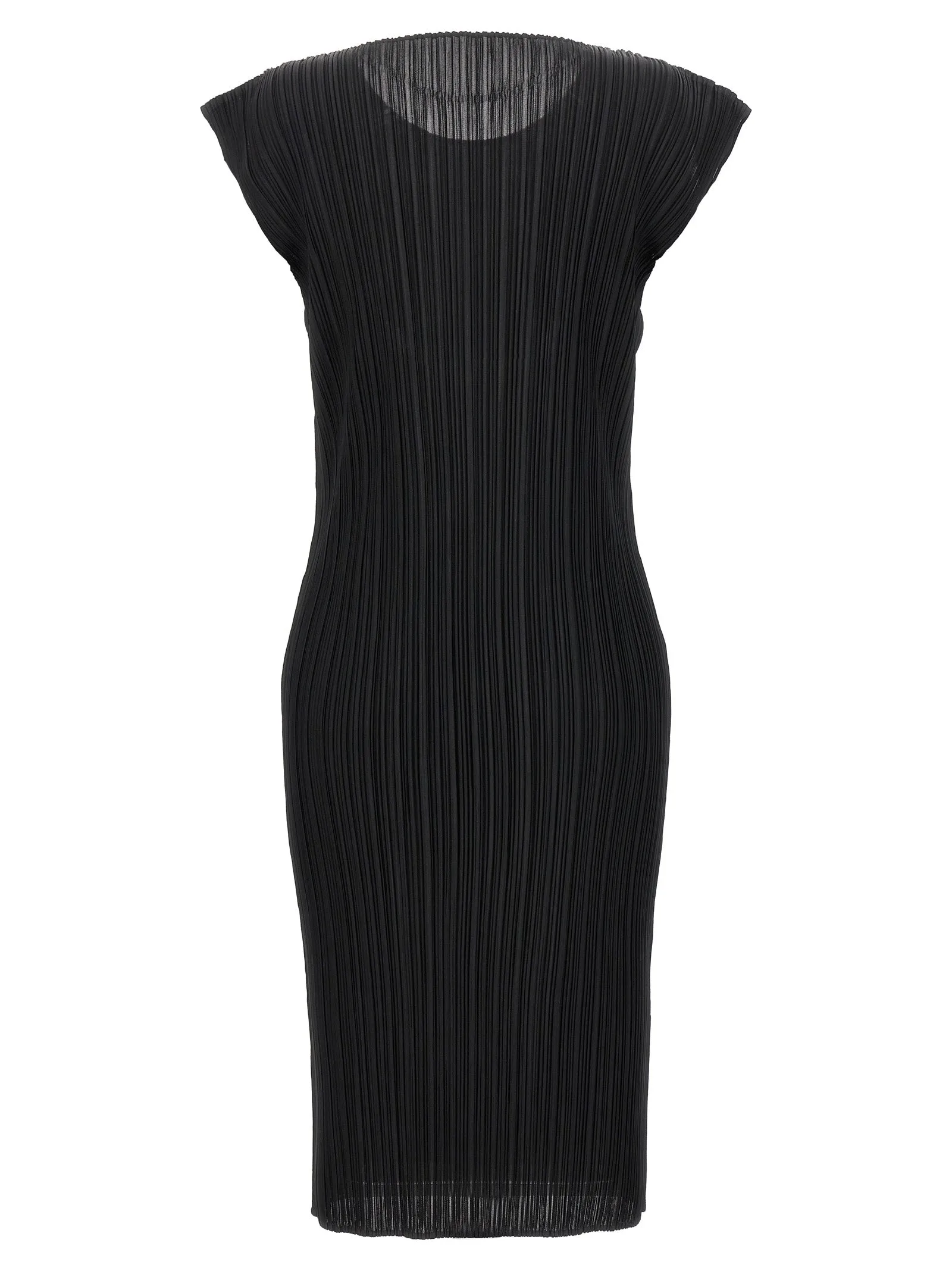 Pleated Dress Dresses Black sold by Wanan Luxury product image thumbnail 2
