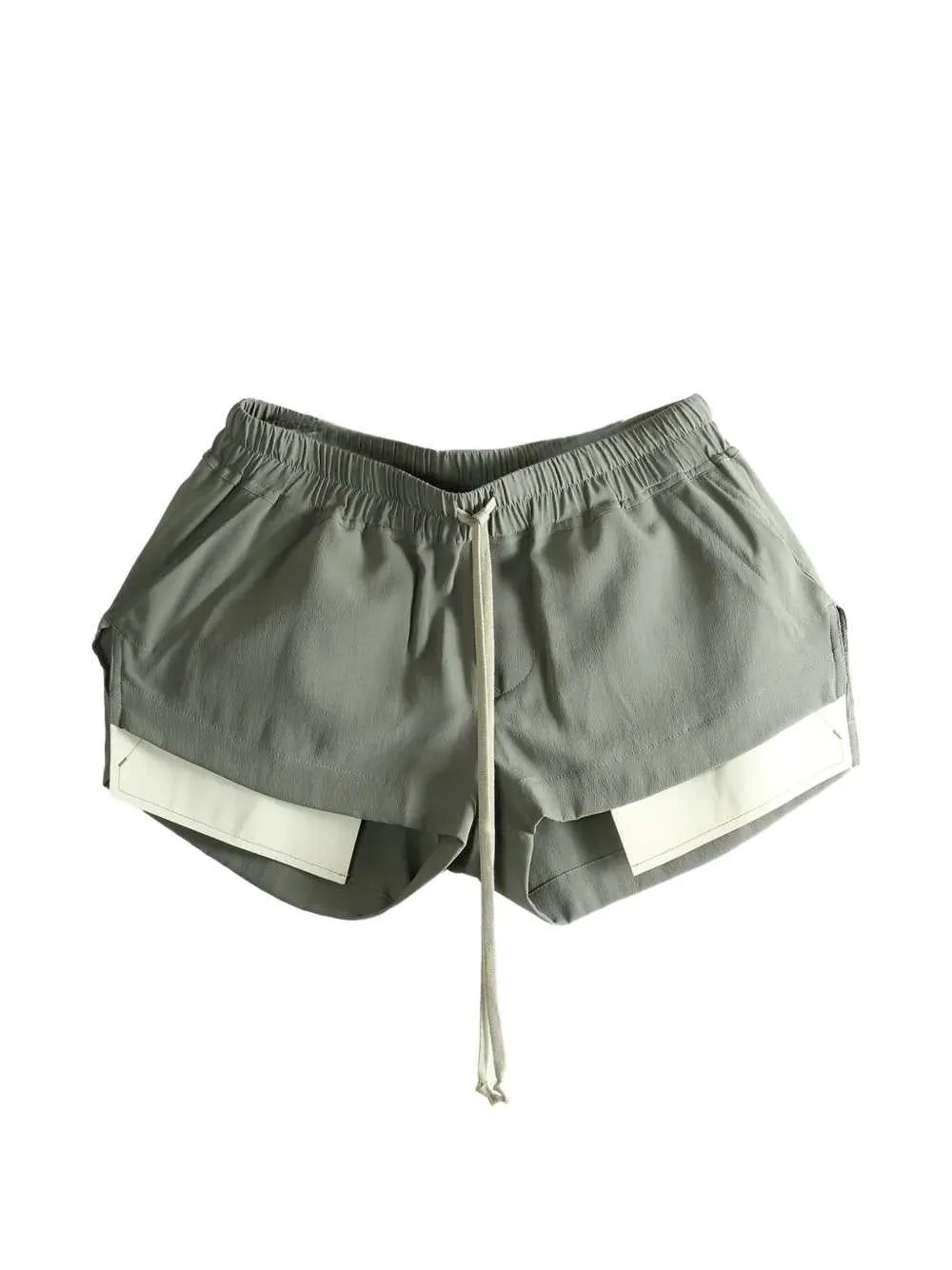 Drawstring Paneled Shorts sold by Wanan Luxury