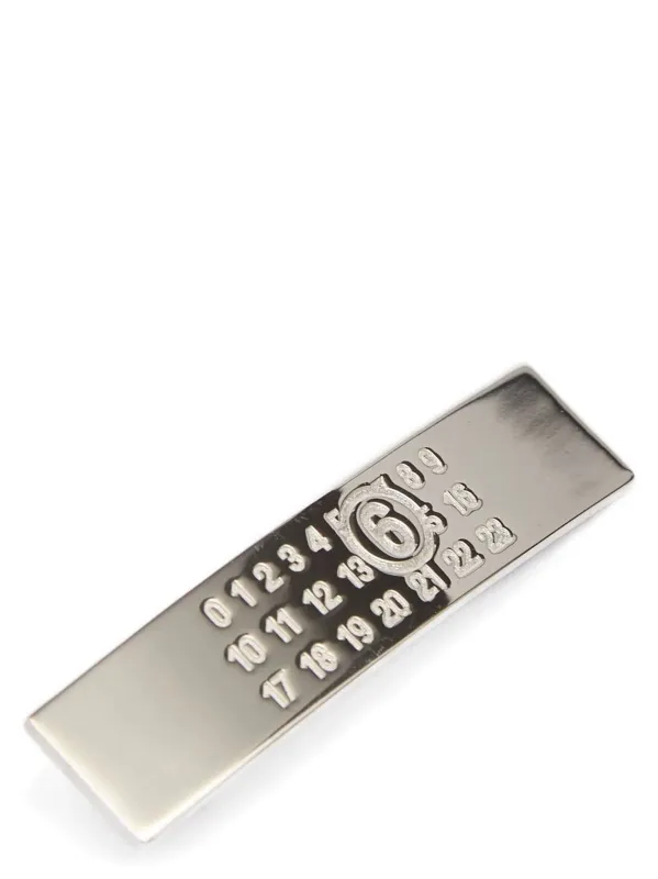 Numeric Hair Accessories Silver made by Maison Margiela