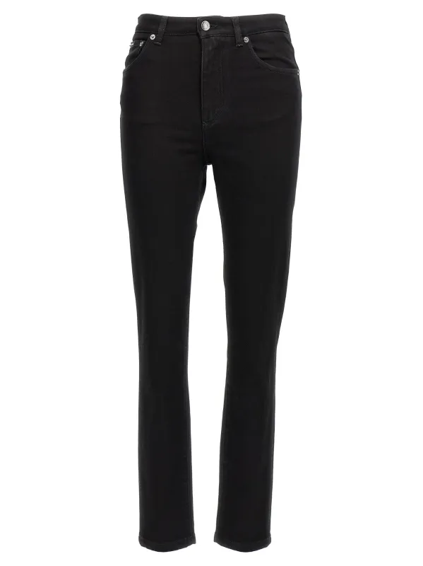 5-Pocket Jeans Black made by Dolce & Gabanna