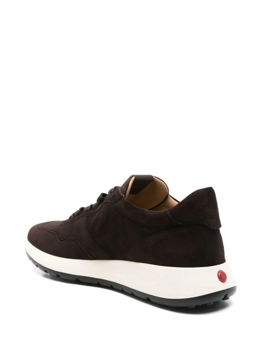 Red Dot Suede Leather Sneakers sold by Wanan Luxury product image thumbnail 4