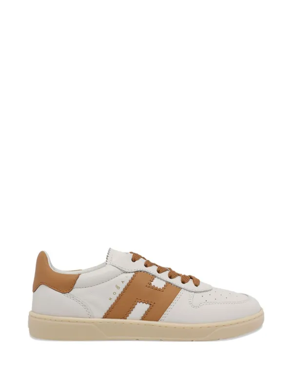 Hogan Cool Basket Leather Sneakers sold by Wanan Luxury