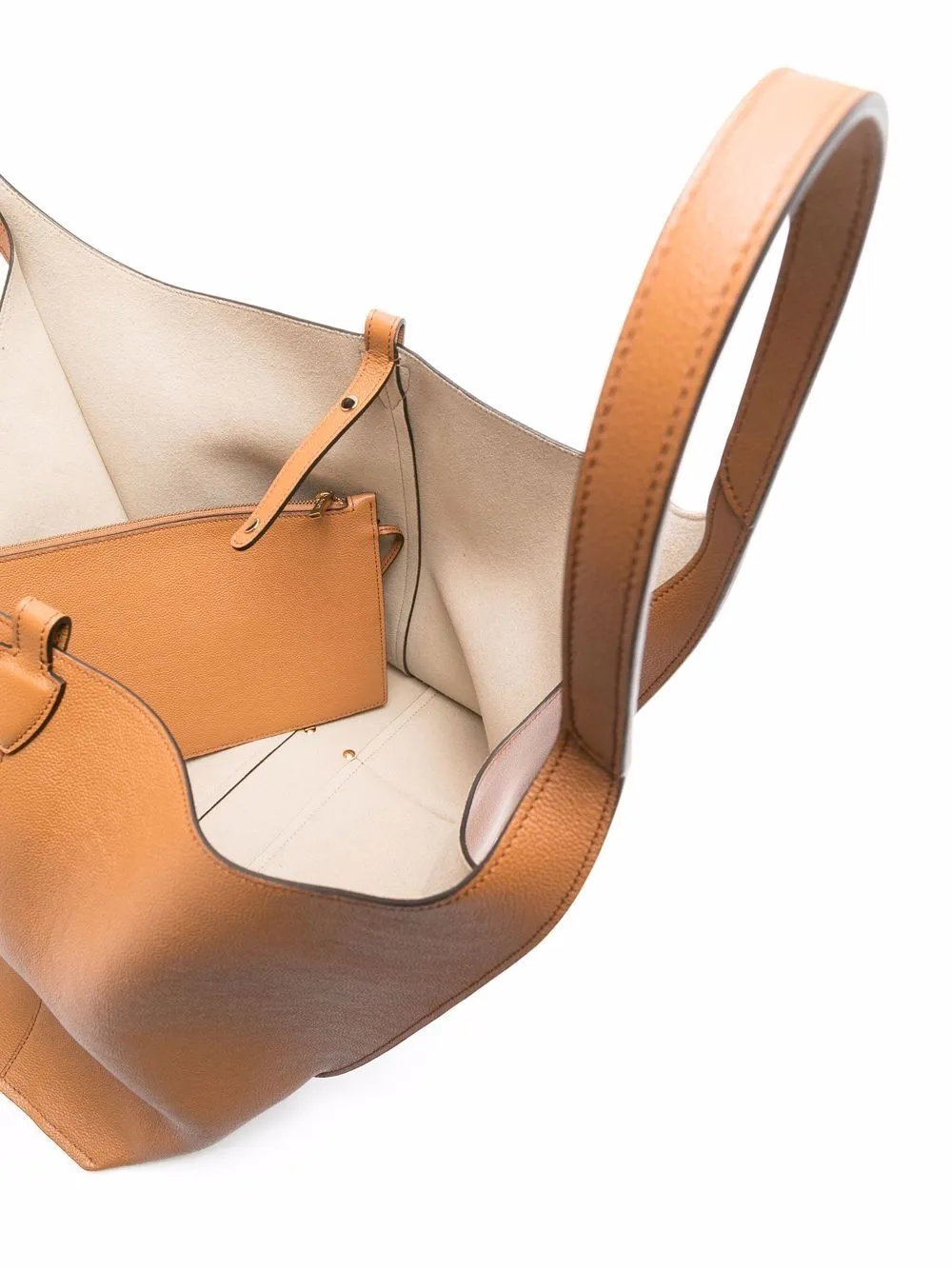 Medium Leather Tote Bag sold by Wanan Luxury product image thumbnail 3