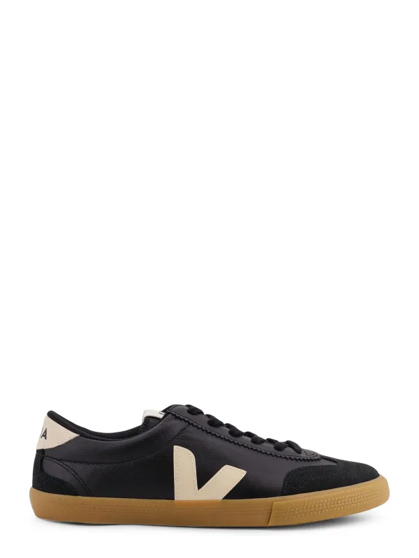 Volley Leather Sneakers With Suede Inserts made by Veja