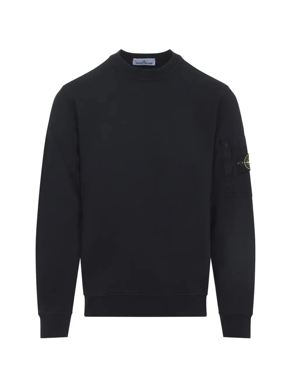 Regular Fit Crewneck Midweight Sweatshirt With Pocket sold by Wanan Luxury