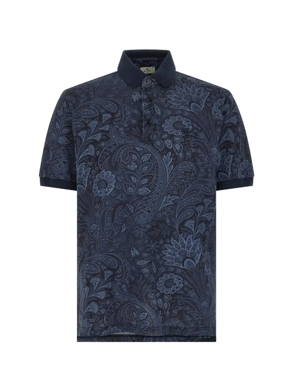 Paisley-Print Cotton Roma Polo sold by Wanan Luxury