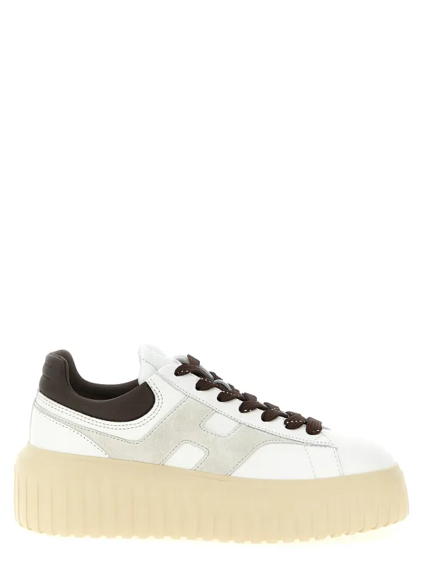 H-Stripes Sneakers Brown sold by Wanan Luxury