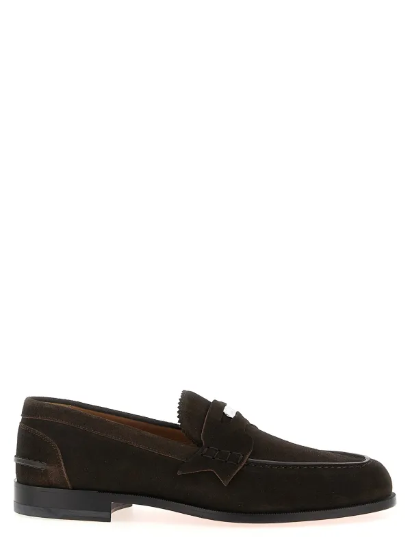 Penny Loafers Brown made by Christian Louboutin