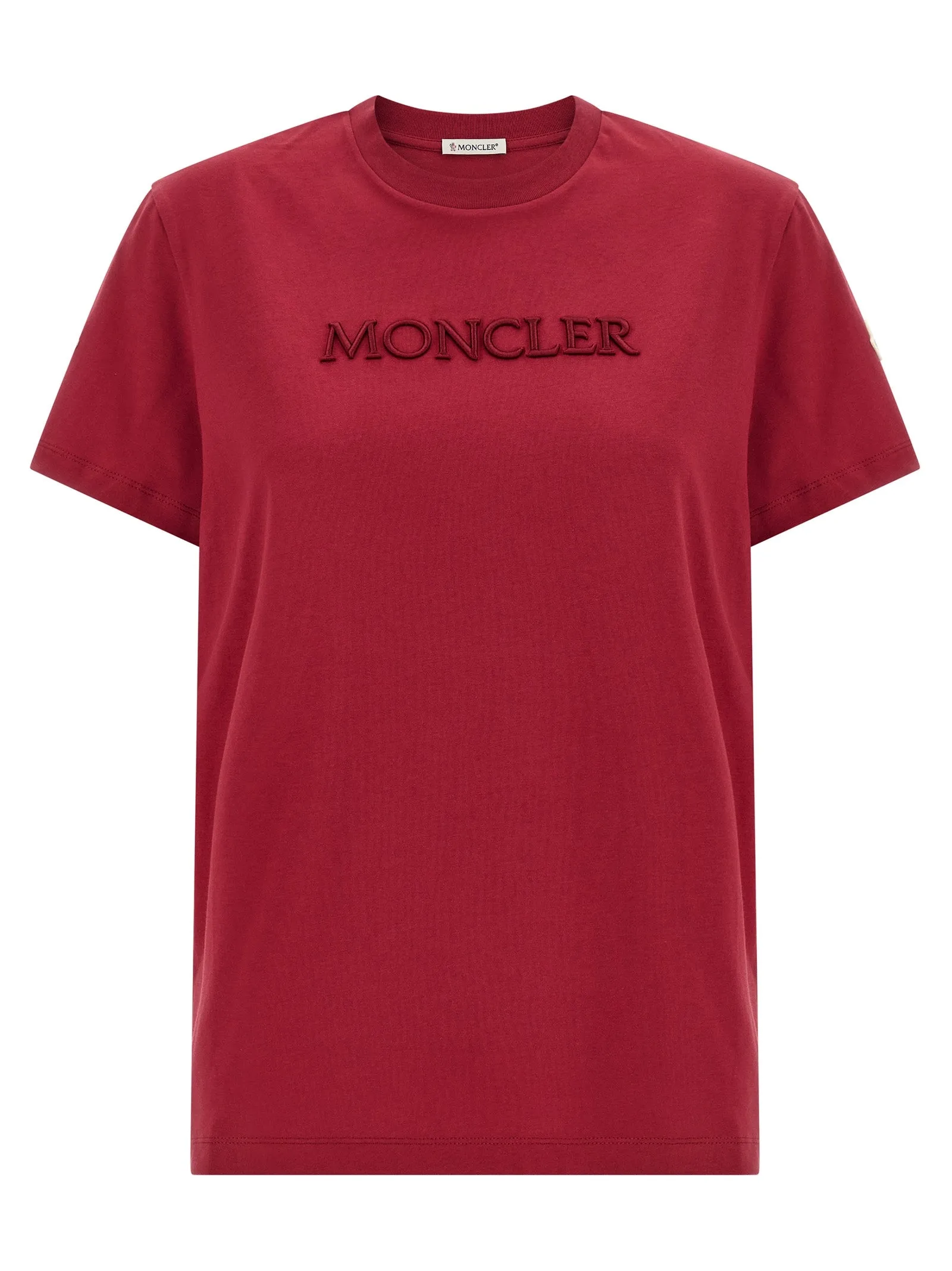 Logo Embroidery T-Shirt Red sold by Wanan Luxury