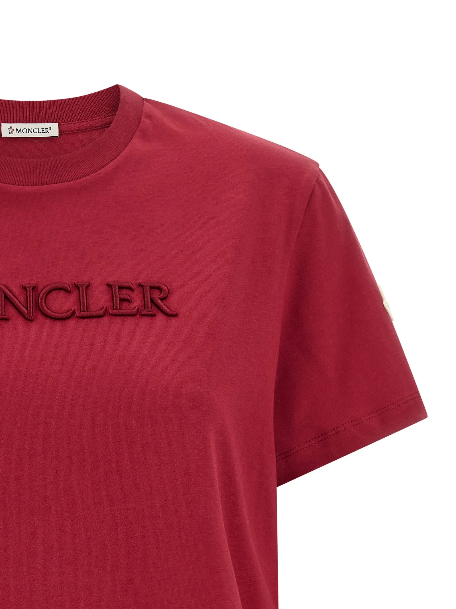 Logo Embroidery T-Shirt Red sold by Wanan Luxury product image thumbnail 3