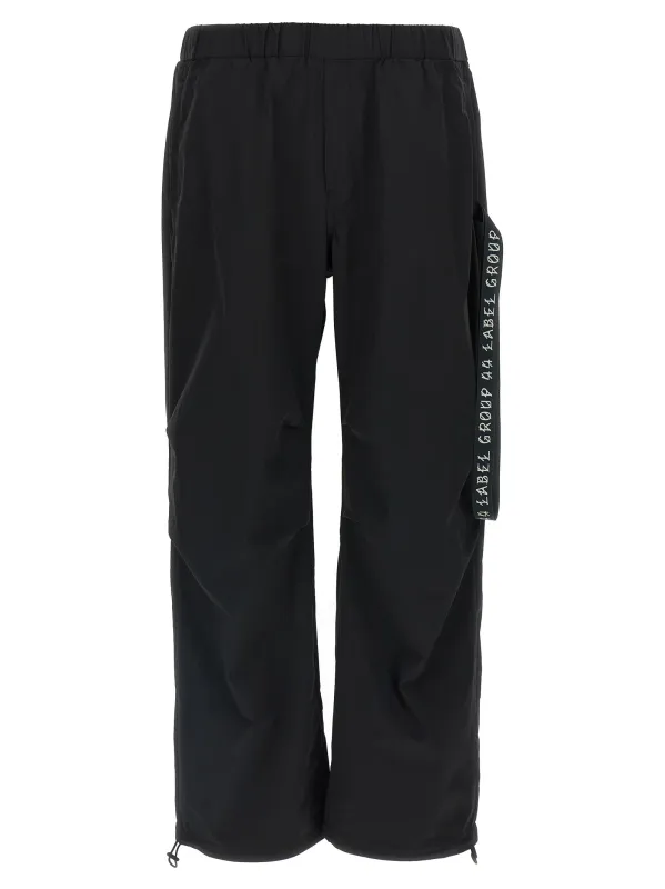 Id Drawsting Pants Black made by 44 Label Group