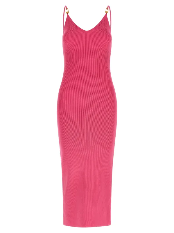 Knit Dresses Fuchsia made by Versace