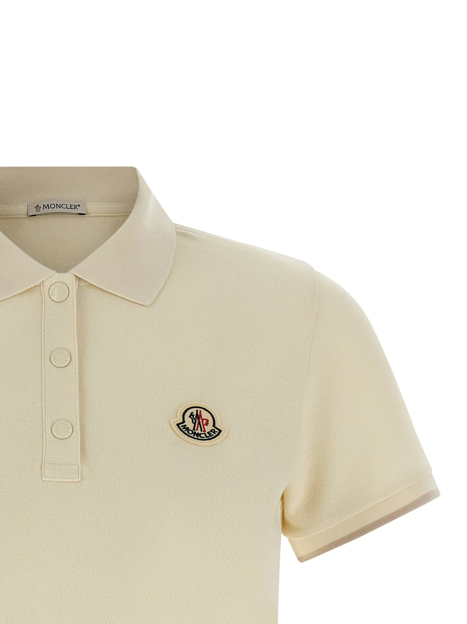 Logo Patch Shirt Polo Beige sold by Wanan Luxury product image thumbnail 3