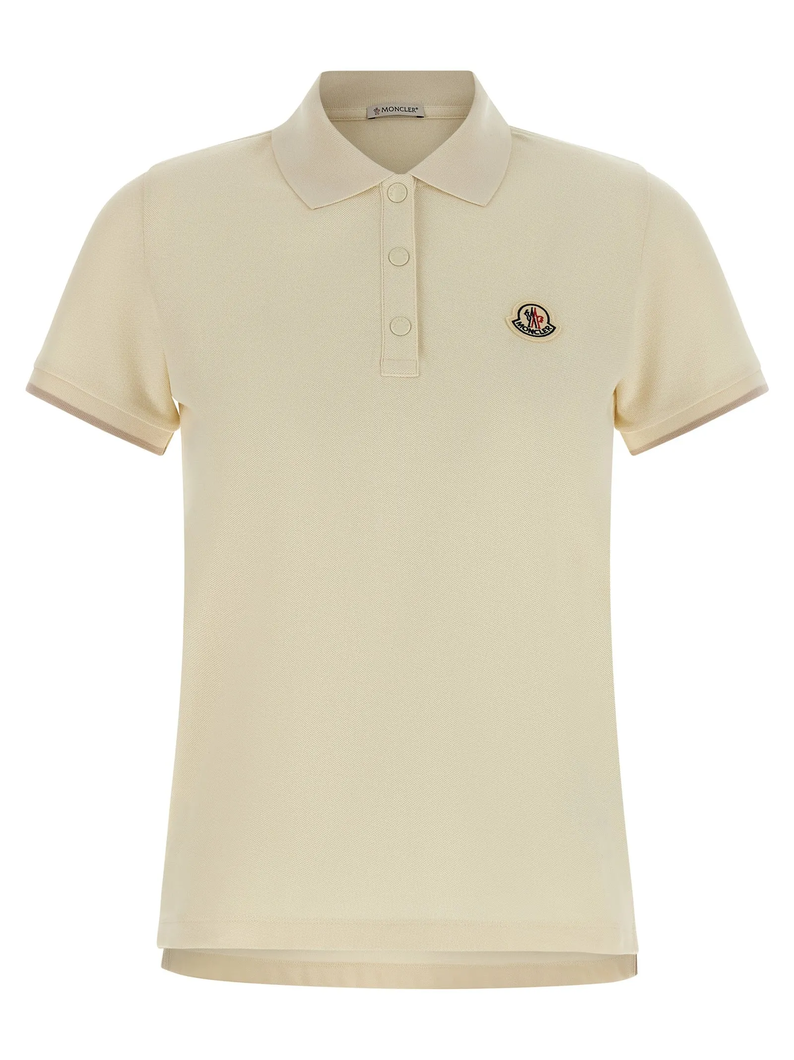 Logo Patch Shirt Polo Beige sold by Wanan Luxury
