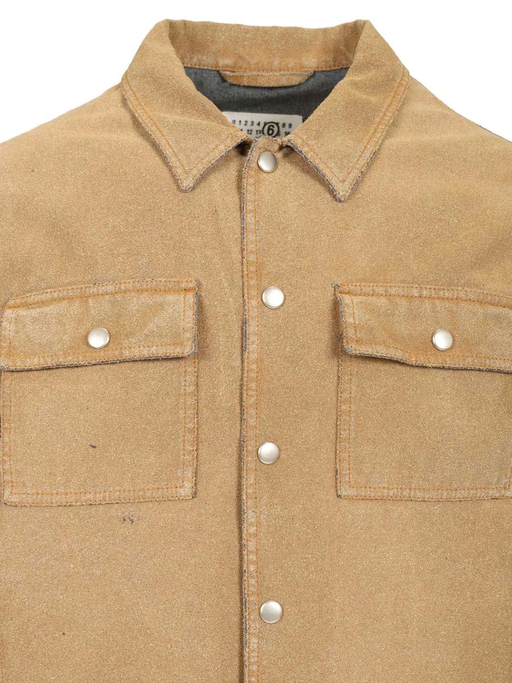 Trucker Jacket Jackets Beige sold by Wanan Luxury product image thumbnail 4