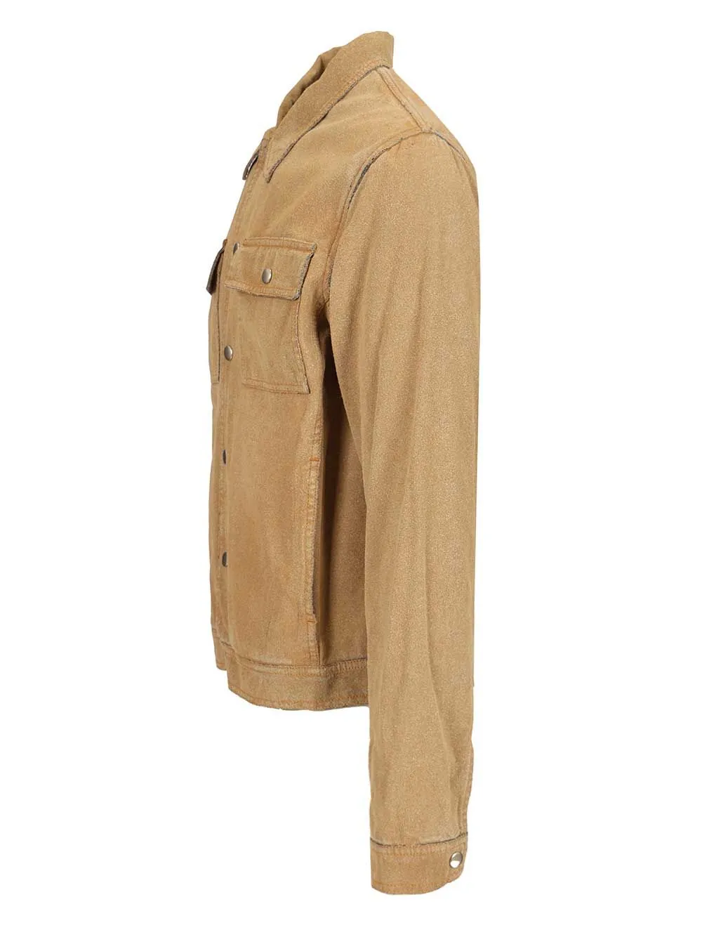 Trucker Jacket Jackets Beige sold by Wanan Luxury product image thumbnail 3