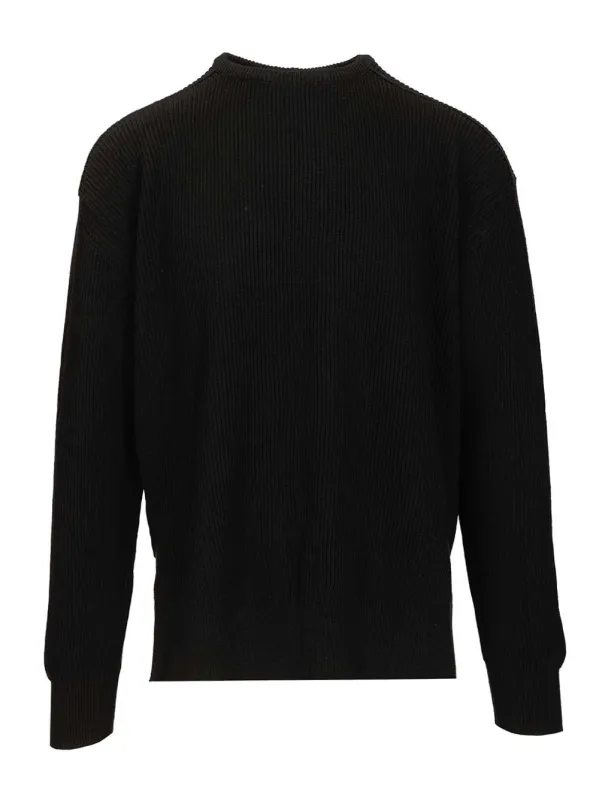 Jumbo Sweater Knitwear Black sold by Wanan Luxury