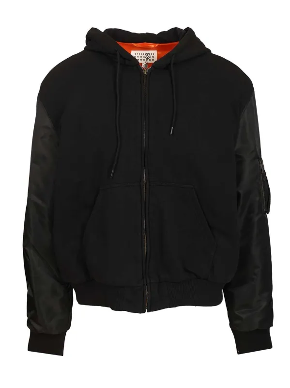 Hooded Jacket Jackets Black sold by Wanan Luxury