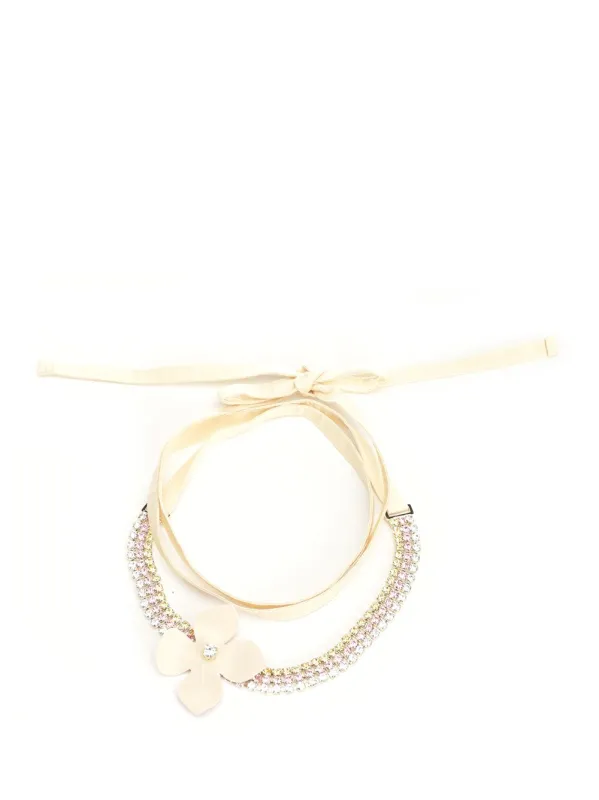 Flower Necklace Jewelry Multicolor made by Marni