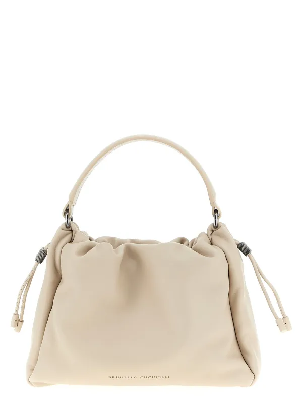 Bucket Mellow Hand Bags Beige sold by Wanan Luxury