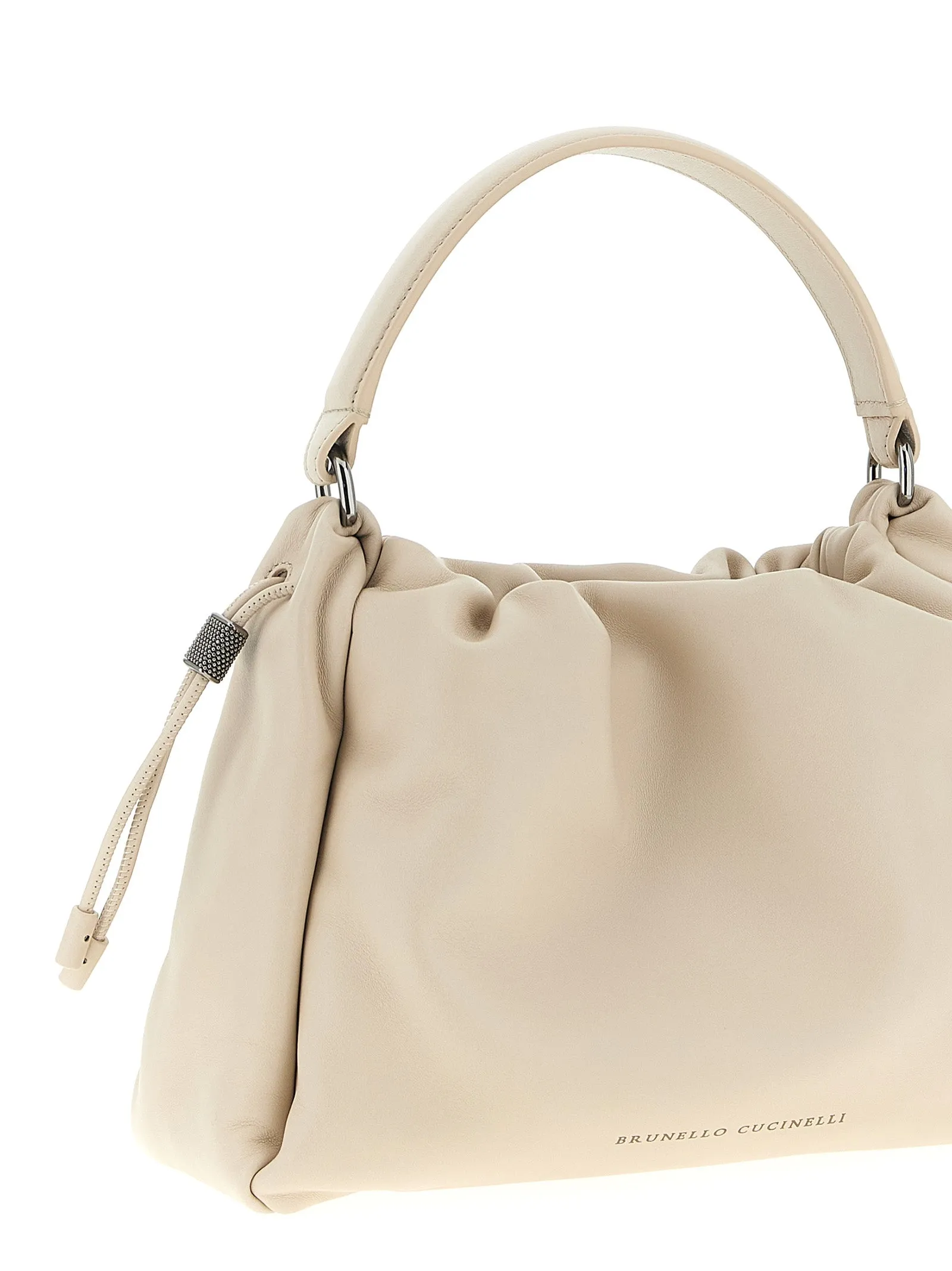 Bucket Mellow Hand Bags Beige sold by Wanan Luxury product image thumbnail 3