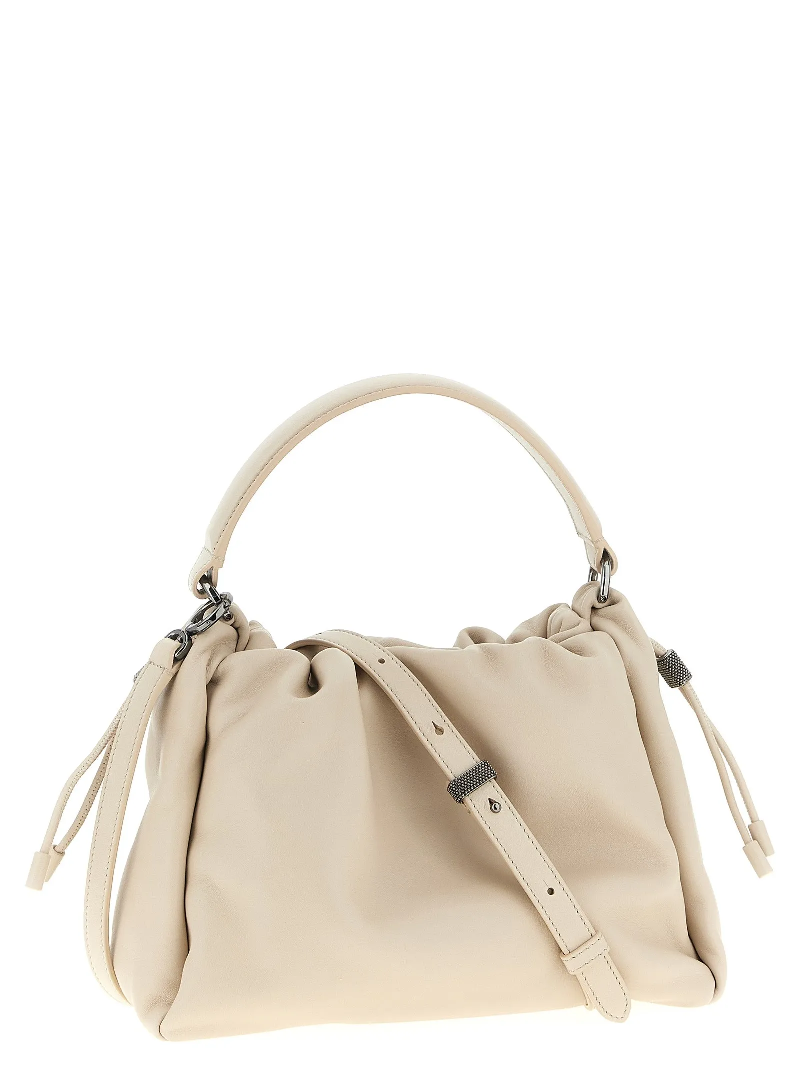 Bucket Mellow Hand Bags Beige sold by Wanan Luxury product image thumbnail 2