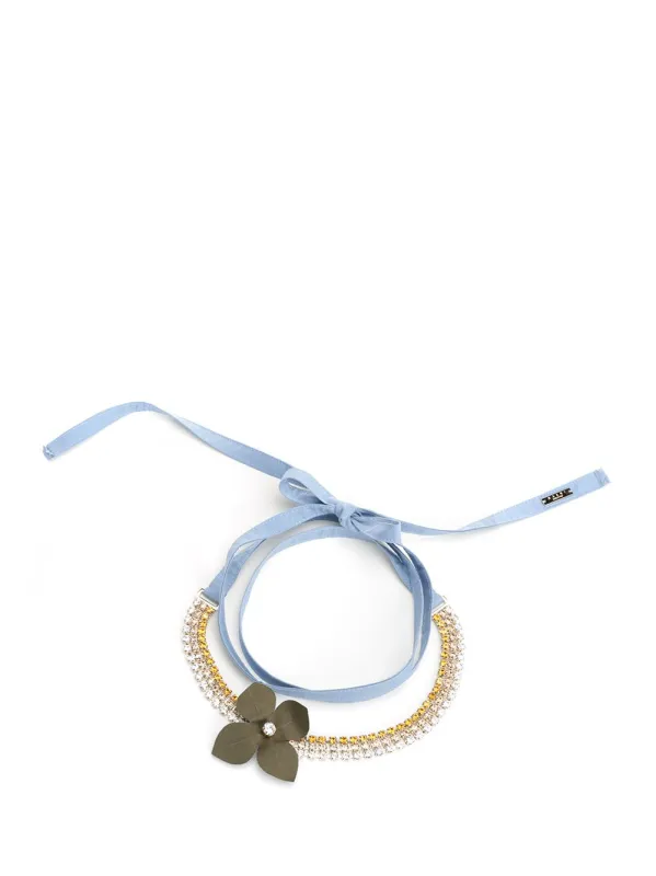 Flower Necklace Jewelry Multicolor sold by Wanan Luxury