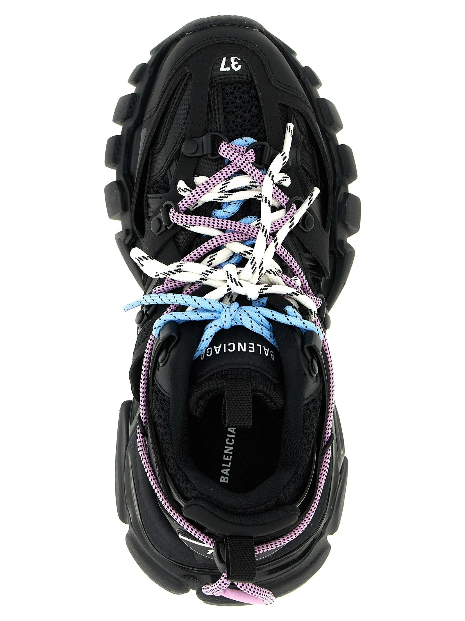 Track Trail Laces Sneakers Black sold by Wanan Luxury product image thumbnail 4