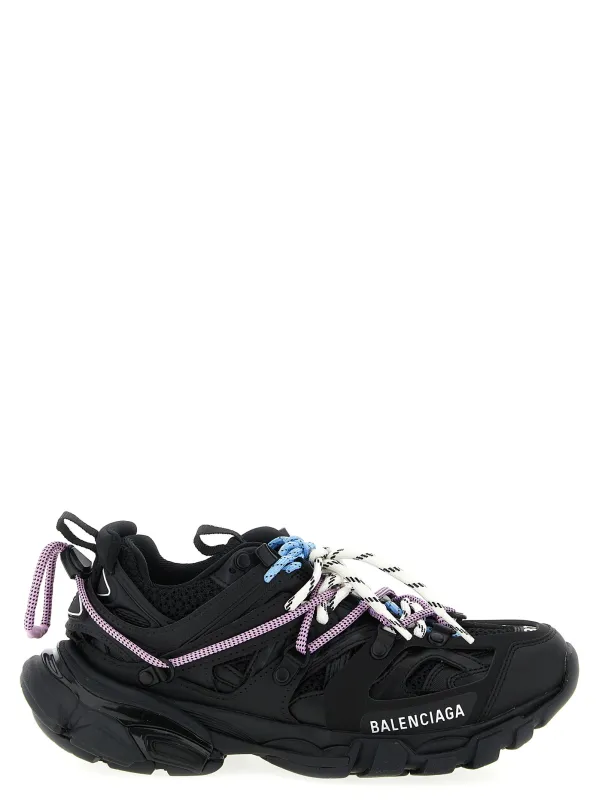 Track Trail Laces Sneakers Black sold by Wanan Luxury