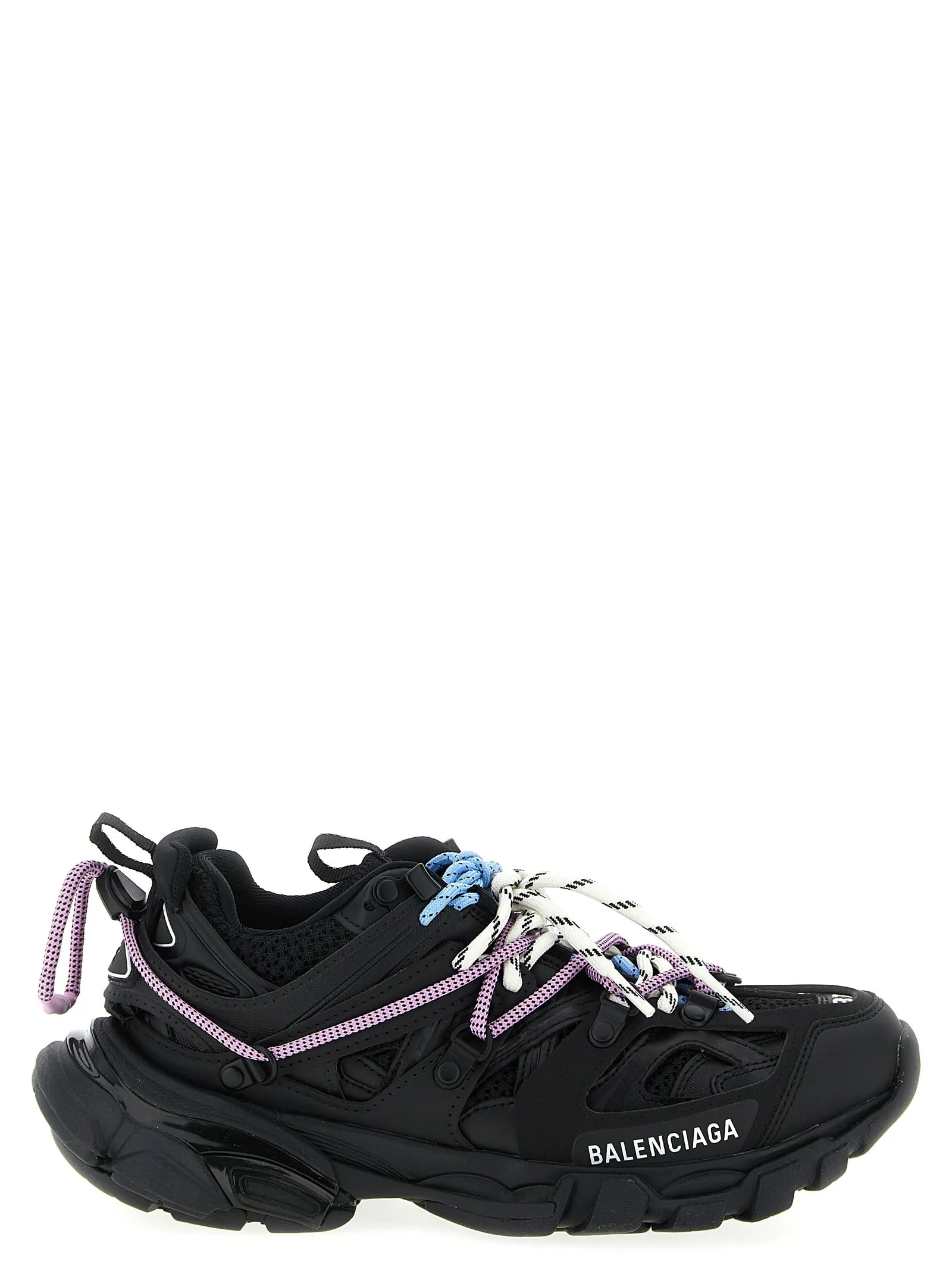 Track Trail Laces Sneakers Black sold by Wanan Luxury
