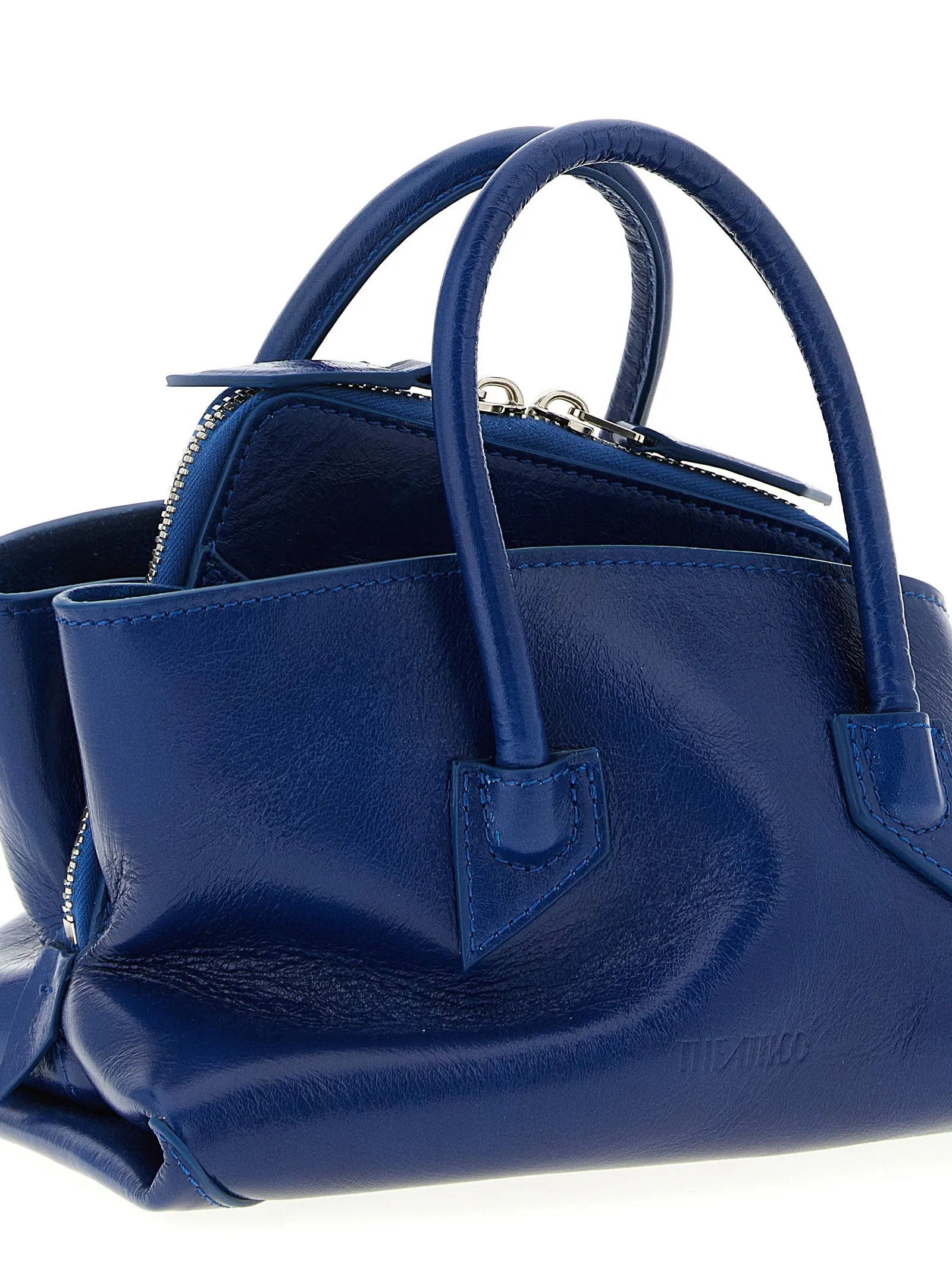 La Passeggiata Mini Hand Bags Blue sold by Wanan Luxury product image thumbnail 3