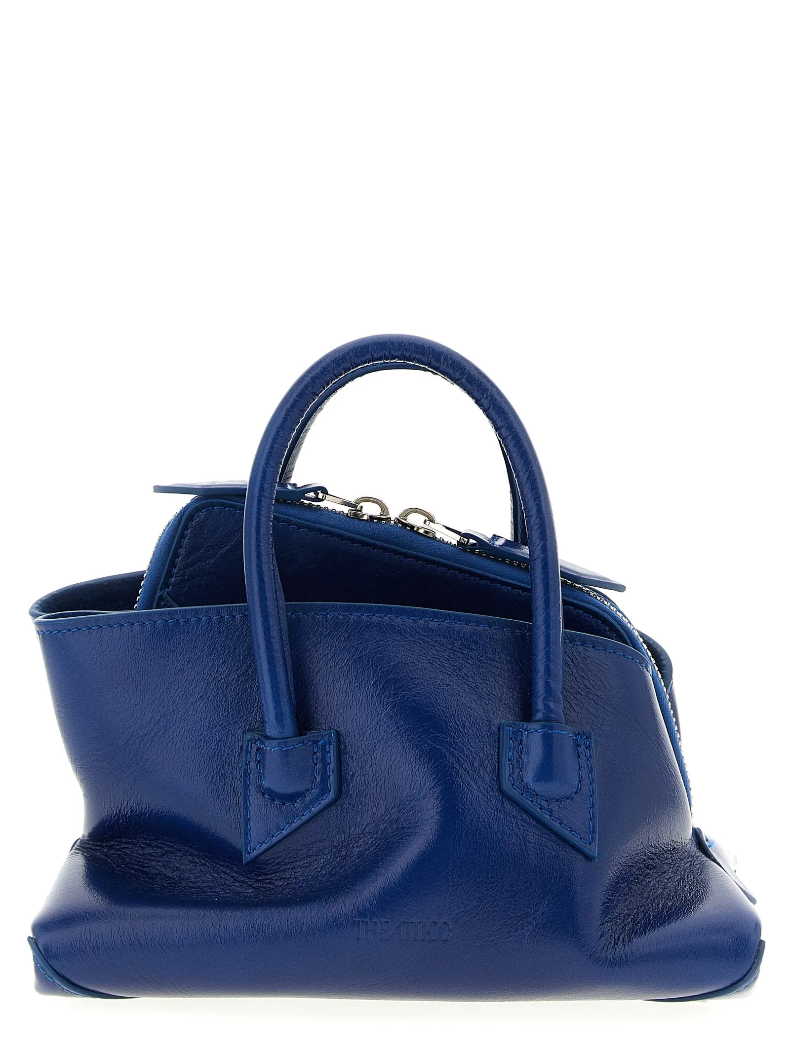 La Passeggiata Mini Hand Bags Blue sold by Wanan Luxury