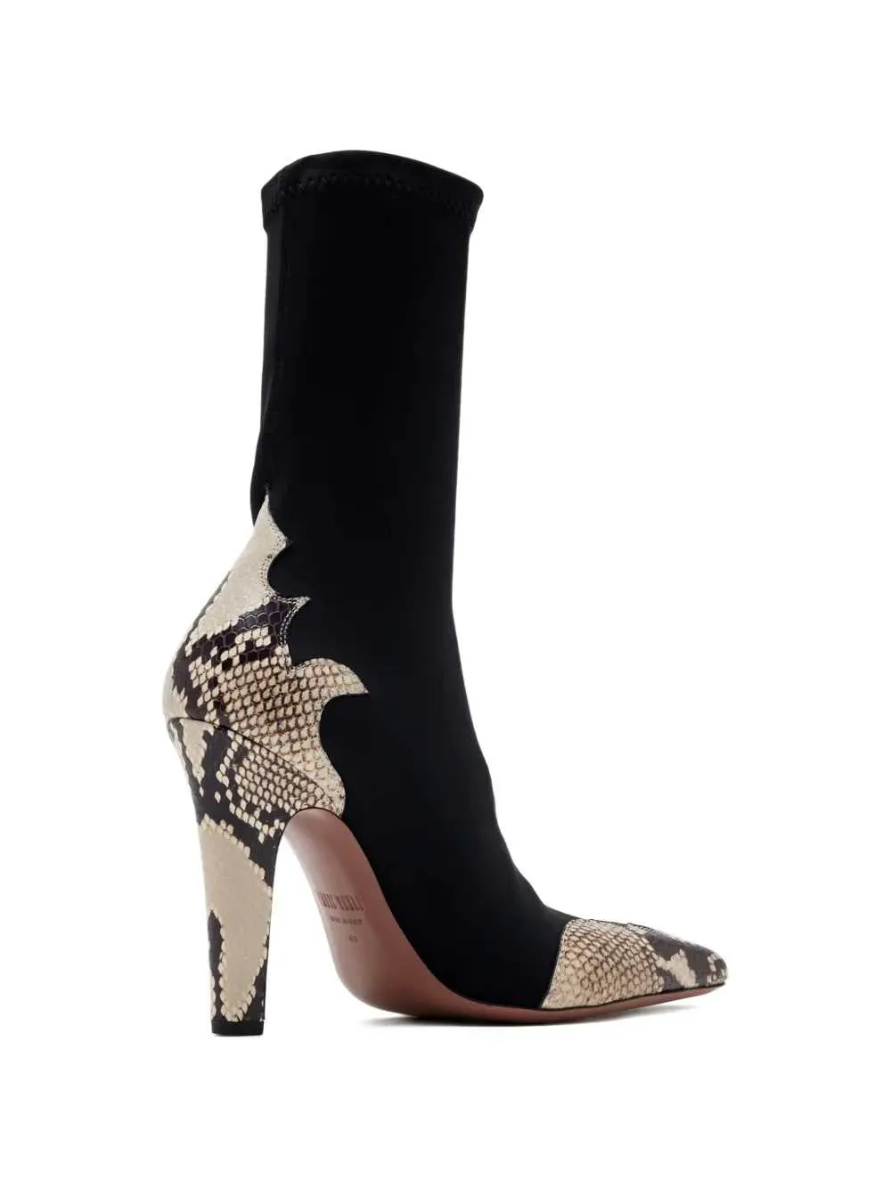 Belle Snakeskin-Effect Ankle Boots sold by Wanan Luxury product image thumbnail 3