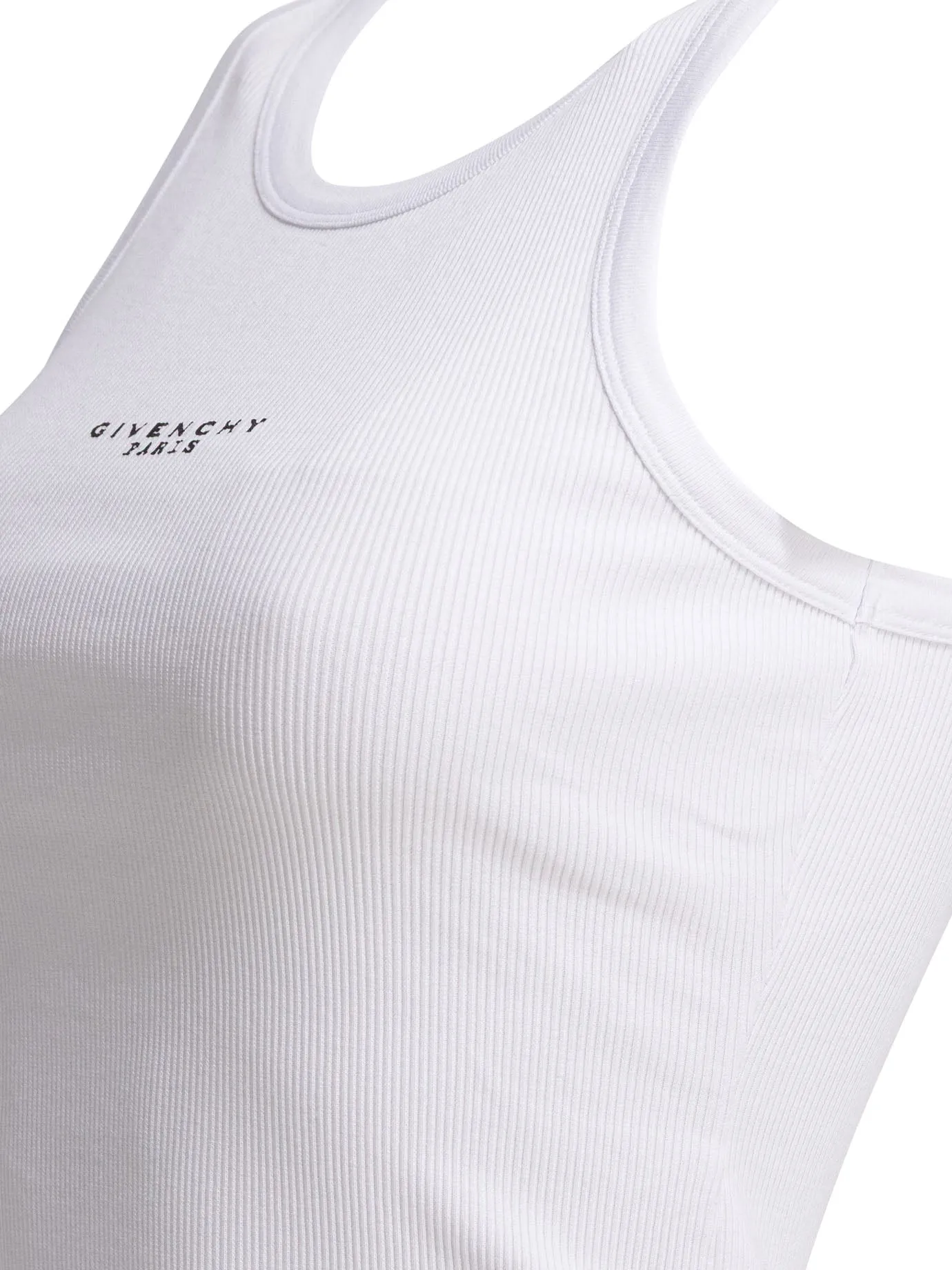 Logo Tank Top Tops White sold by Wanan Luxury product image thumbnail 4