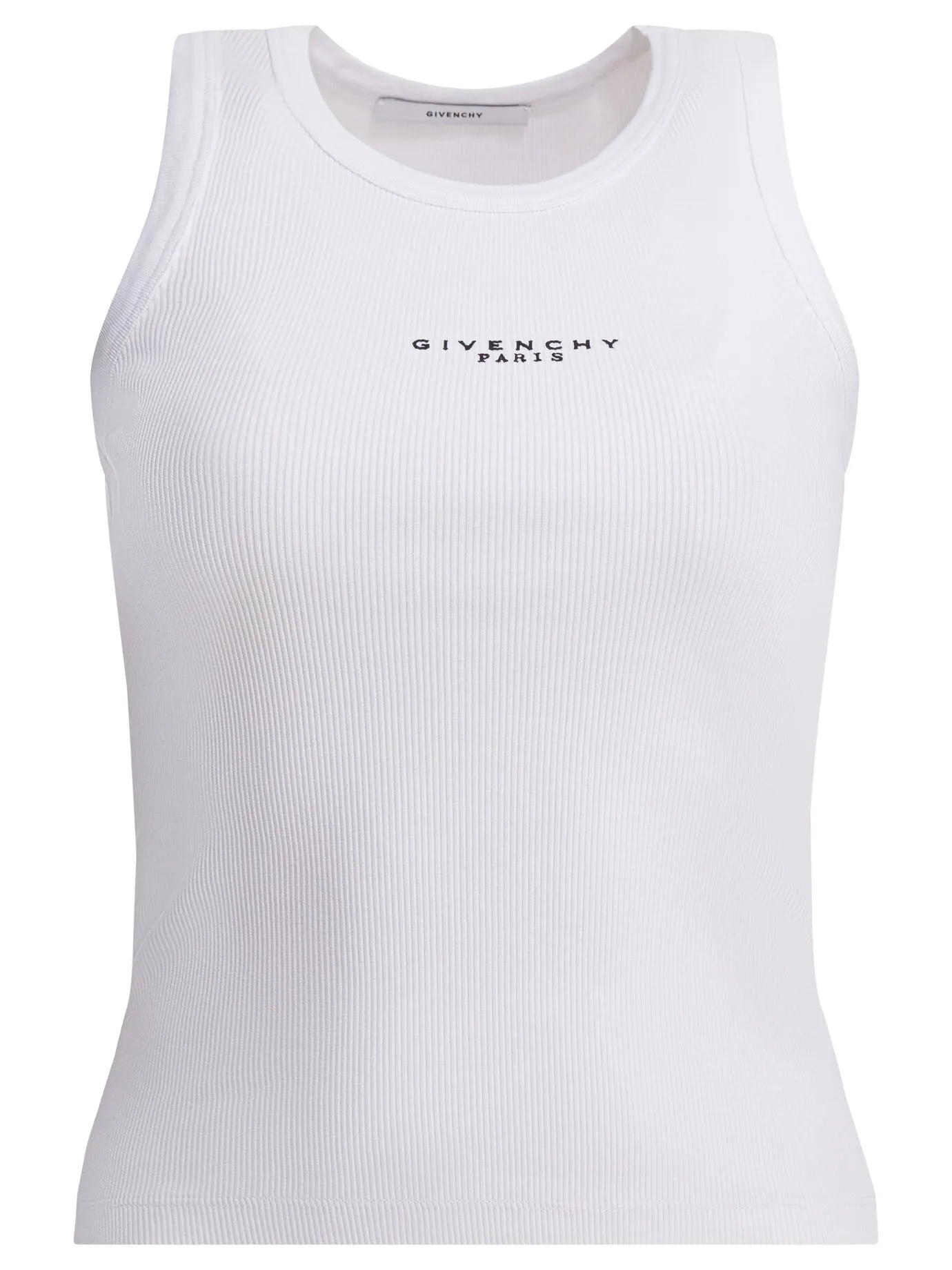 Logo Tank Top Tops White sold by Wanan Luxury