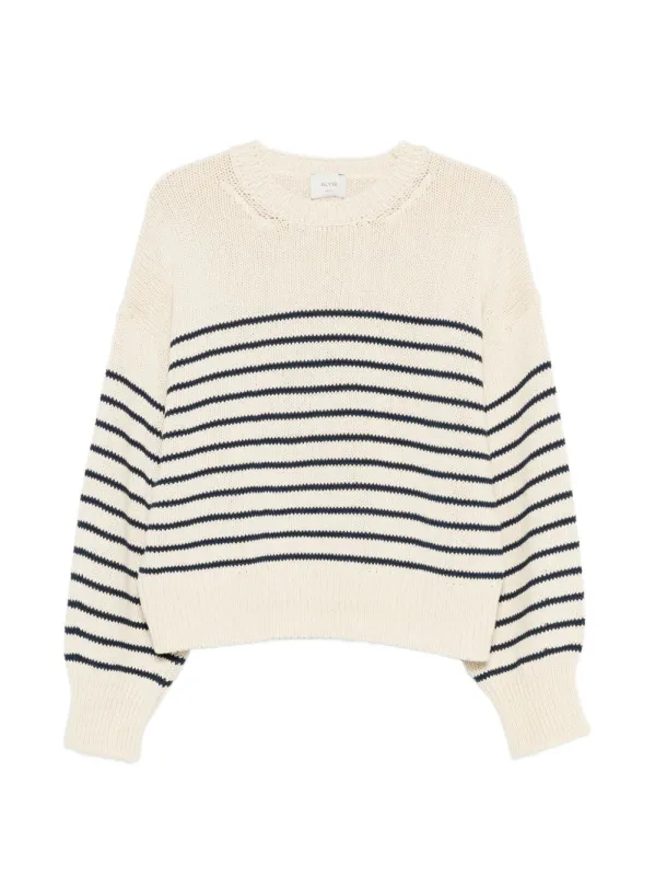 Cotton Crewneck Sweater sold by Wanan Luxury