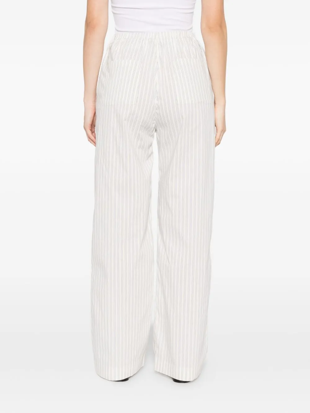 Lia Cotton Blend Trousers sold by Wanan Luxury product image thumbnail 5