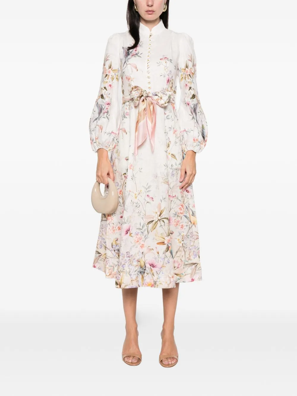 Rebellion Printed Midi Dress sold by Wanan Luxury product image thumbnail 3