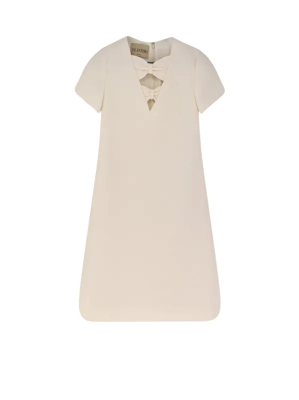 Virgin Wool And Silk Mini Dress sold by Wanan Luxury