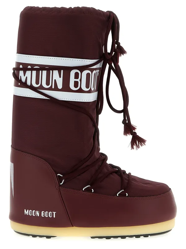 Icon Boots And Ankle Boots Bordeaux made by Moon Boot